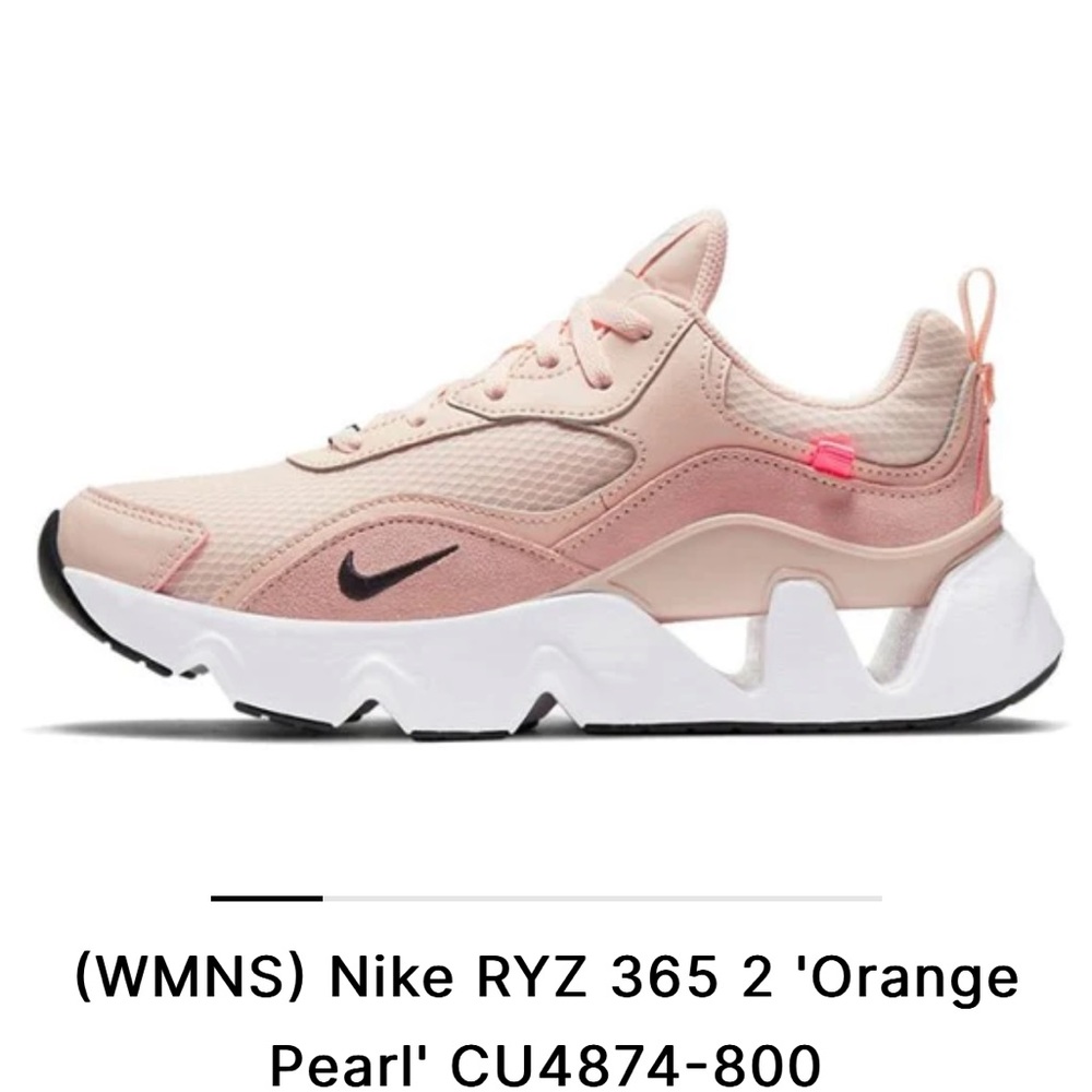 Nike Women's RYZ 365 2 Sneakers - Pink and White